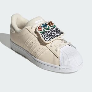 Adidas Original Superstar Terry-Lined Shoes Cream 8